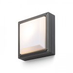 DELTA 215 surface mounted anthracite grey  230V LED E27 15W IP54 - Image 4
