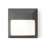 DELTA 215 wall anthracite grey  230V LED E27 15W IP54 - Image 3