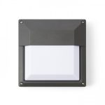 DELTA 215 wall anthracite grey  230V LED E27 15W IP54