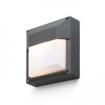 DELTA 215 wall anthracite grey  230V LED E27 15W IP54 - Image 2