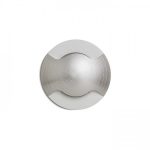 KICK II recessed brushed aluminum 230V LED 3W IP54 3000K
