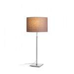 EDIKA table brown matt nickel 230V LED E27 15W - Image 3