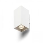 AGATE II wall matte white  230V LED GU10 2x7W - Image 2