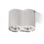 MILANO II ceiling  brushed aluminum 230V GU10 2x35W - Image 2
