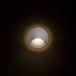 CLUB IND recessed silver grey 230V LED 3W IP54 3000K - Image 2