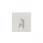 MEMPHIS SQ wall recessed silver grey 230V LED 3W 60° 3000K - Image 2
