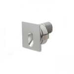 MEMPHIS SQ wall recessed silver grey 230V LED 3W 60° 3000K - Image 5