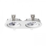 ZIZI II recessed white  230V LED G53 15W - Image 2