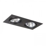 PASADENA G53 SQ II  black  230V LED G53 2x15W