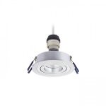 PASADENA GU10 R recessed  brushed aluminum 230V LED GU10 7W - Image 2