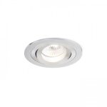 PASADENA GU10 R recessed  brushed aluminum 230V LED GU10 7W