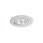 PASADENA GU10 R recessed  brushed aluminum 230V LED GU10 7W - Image 3