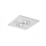 PASADENA GU10 SQ I recessed  brushed aluminum 230V LED GU10 7W - Image 2