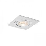 PASADENA GU10 SQ I recessed  brushed aluminum 230V LED GU10 7W - Image 4