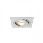 PASADENA GU10 SQ I recessed  brushed aluminum 230V LED GU10 7W