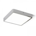 HUE SQ 22 ceiling  black chrome 230V LED 24W  3000K