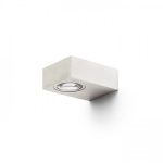 KORSO II wall  brushed aluminum 230V LED 2x3W 120° IP54  3000K - Image 5