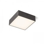 LARISA SQ 17 ceiling black  230V LED 15W  3000K