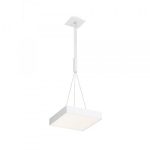 LARISA SQ 30 pendant white  230V LED 30W  3000K