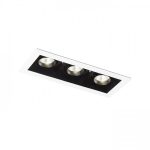 BONDY III recessed white 230V LED 3x7W 24° 3000K