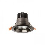SPARKLE recessed black chrome 230V LED 5W 24° 3000K - Image 4