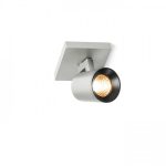 KENNY I surface mounted  brushed aluminum/black 230V LED GU10 8W