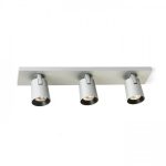 KENNY III surface mounted  brushed aluminum/black 230V LED GU10 3x8W - Image 4