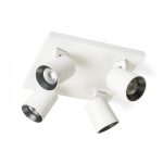 KENNY IV ceiling white/black  230V LED GU10 4x8W - Image 3