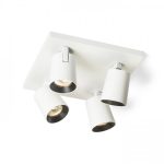 KENNY IV ceiling white/black  230V LED GU10 4x8W - Image 4