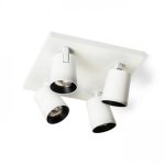 KENNY IV ceiling white/black  230V LED GU10 4x8W - Image 5