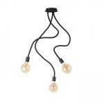 LOYD E27 III ceiling black  230V LED E27 3x15W