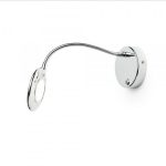 FLAP wall  chrome 230V LED 4.2W 120°  3000K