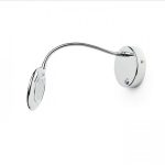 FLAP wall  chrome 230V LED 4.2W 120°  3000K - Image 4