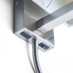 TAINA with shade white matt nickel 230V LED E27 LED 15+3W 25°  3000K - Image 5