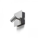 TIARA wall  chrome 230V LED 2x3W 25°  3000K - Image 5