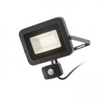 PONTA with sensor black 230V LED 30W 120° IP54 3000K - Image 2