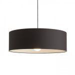 RON 60/19 shade Polycotton black/white PVC max. 23W