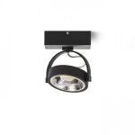 KELLY LED I DIMM wall black 230V LED 12W 24° 3000K - Image 4