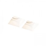 QUO SQ II recessed  plaster 230V LED GU10 2x8W