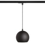 COPA for 1-circuit tracks black glass 230V LED E27 11W - Image 2