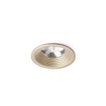 SHARM BASE recessed pearl gold 230V LED 10W 24° 3000K