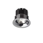 SHARM BASE recessed black chrome 230V LED 10W 24° 3000K — изображение 2