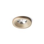 SHARM PLUS recessed pearl gold 230V LED 10W 24° 3000K