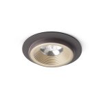 SHARM R I recessed pearl gold/brown 230V LED 10W 24° 3000K