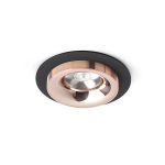SHARM R I recessed black copper/copper 230V LED 10W 24° 3000K