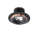 SHARM R I recessed black/black copper 230V LED 10W 24° 3000K — изображение 2