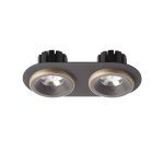 SHARM R II recessed brown/pearl gold 230V LED 2x10W 24° 3000K — изображение 2