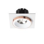 SHARM SQ I recessed white copper 230V LED 10W 24° 3000K — изображение 2