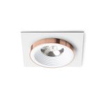 SHARM SQ I recessed white copper 230V LED 10W 24° 3000K