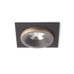 SHARM SQ I recessed brown/pearl gold 230V LED 10W 24° 3000K